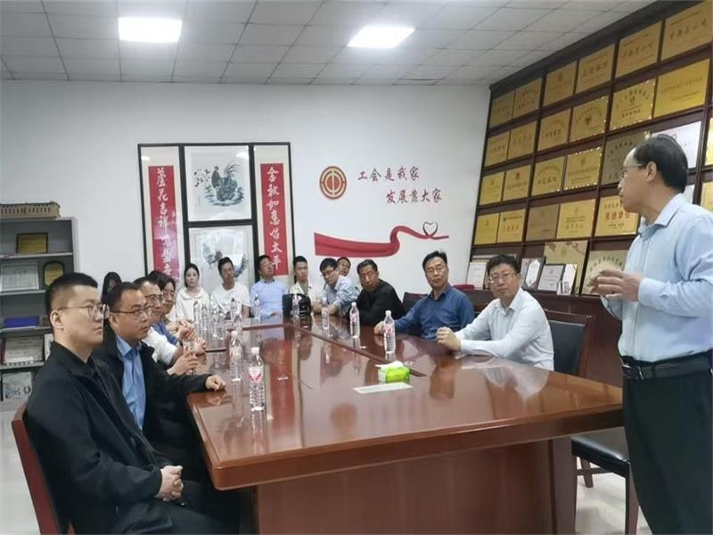 吉林扶貧辦等考察團到金秋農牧公司考察調研汶上蘆花雞產業(yè)發(fā)展情況